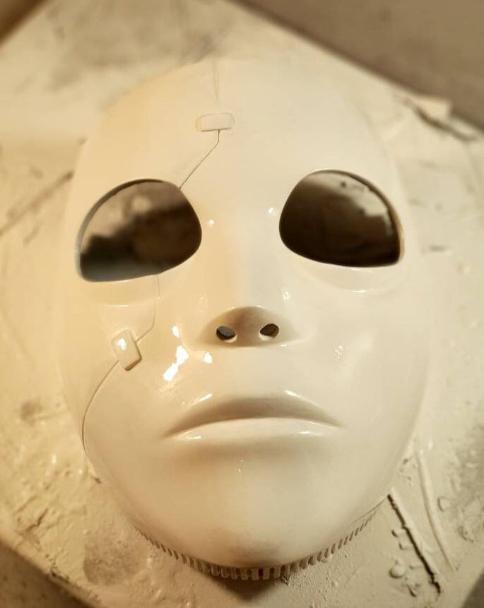 Sally Face Blood Mask, Cosplay Mask Sally Fisher - 3D Planet Props Custom Paint