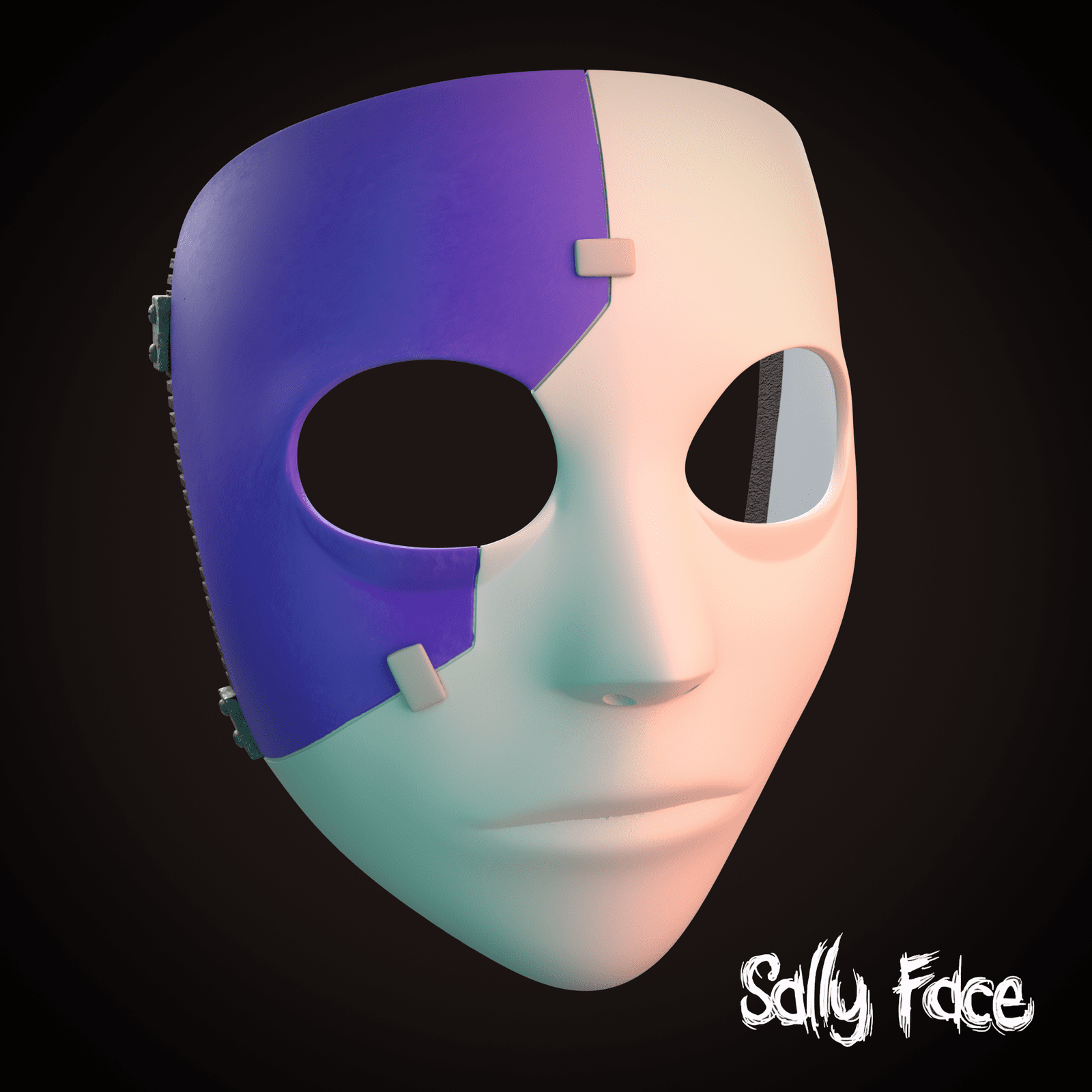 Sally Face Mask 3D Model STL file