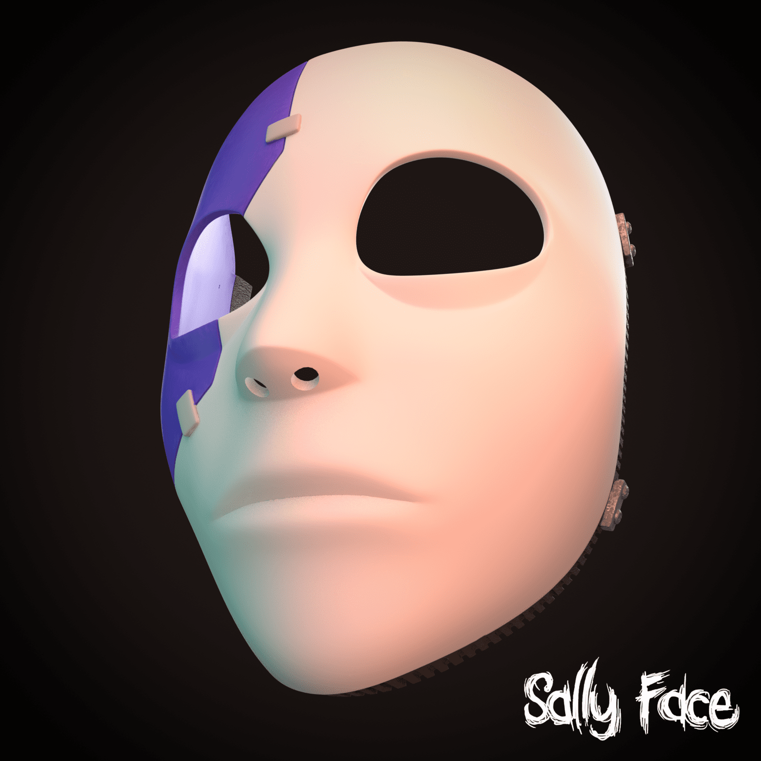 Sally Face Mask 3D Model STL file