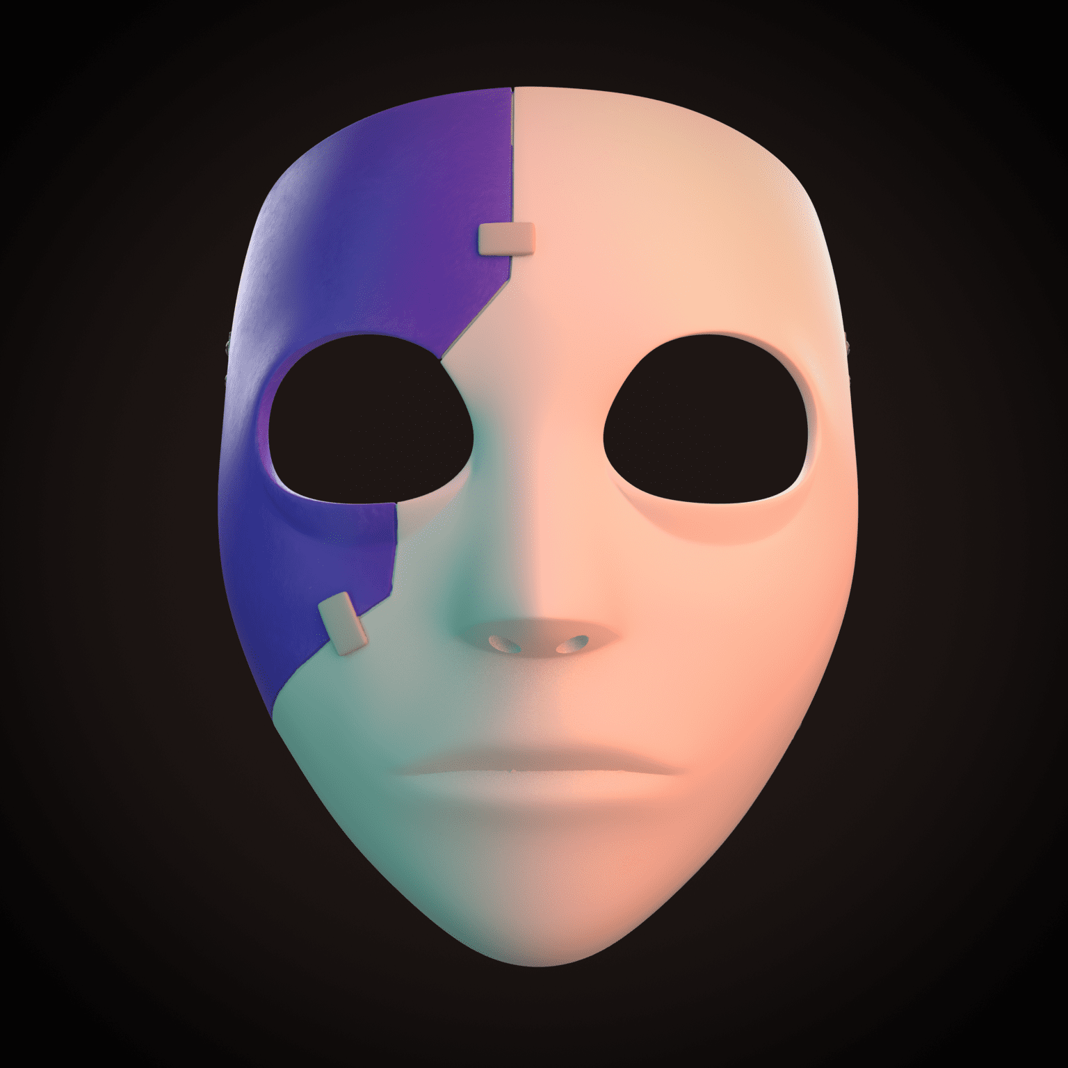 Sally Face Mask 3D Model STL file