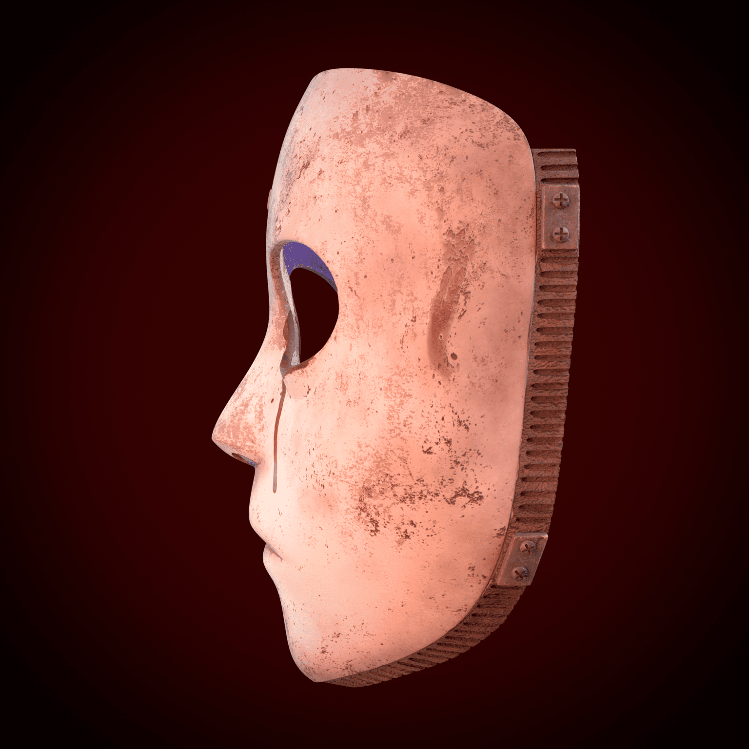 Sally Face Mask 3D Model STL file