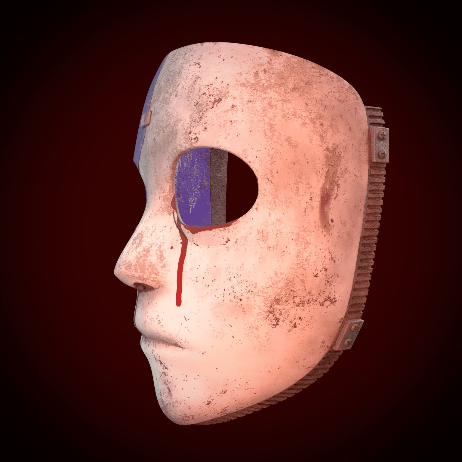 Sally Face Mask 3D Model STL file