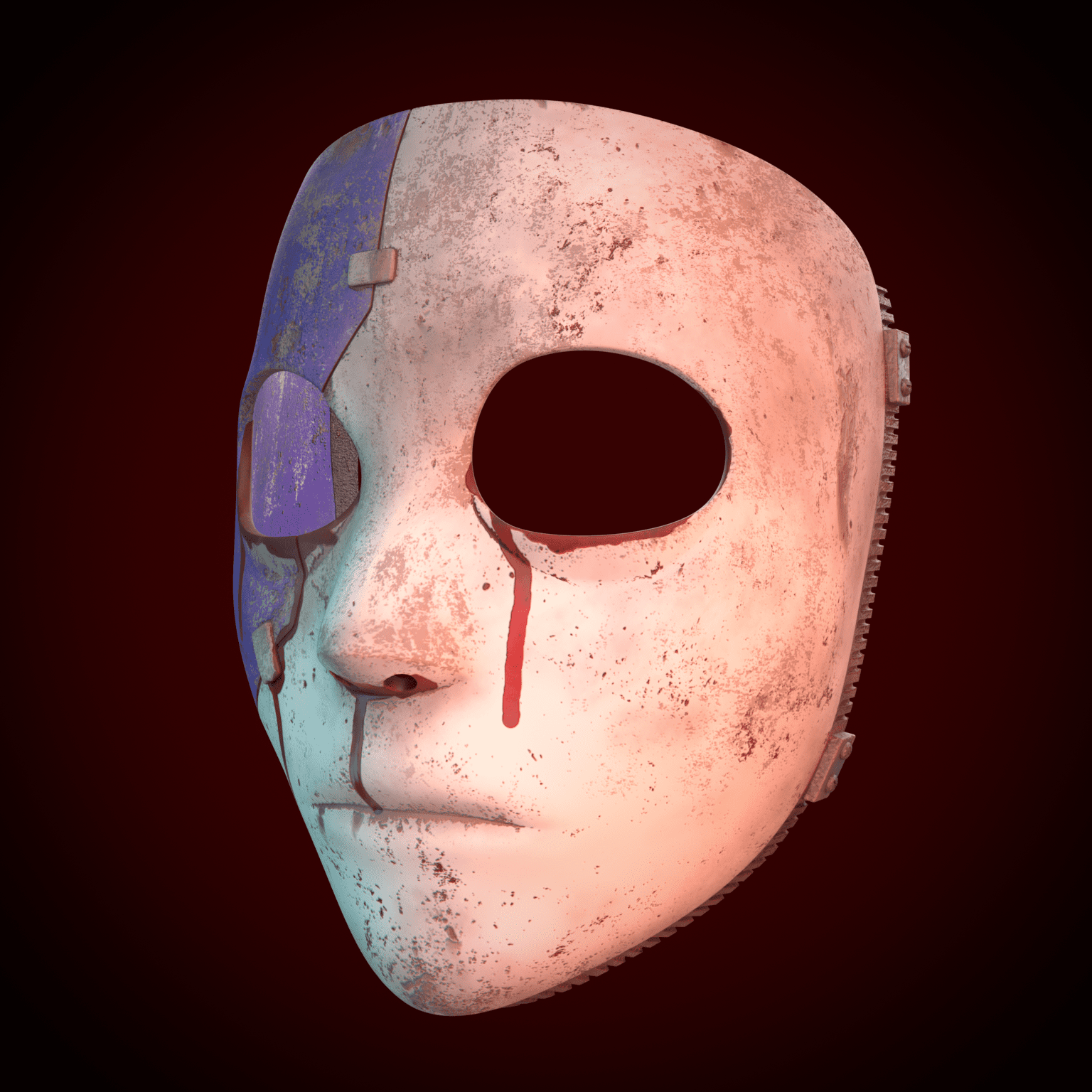 Sally Face Mask 3D Model STL file