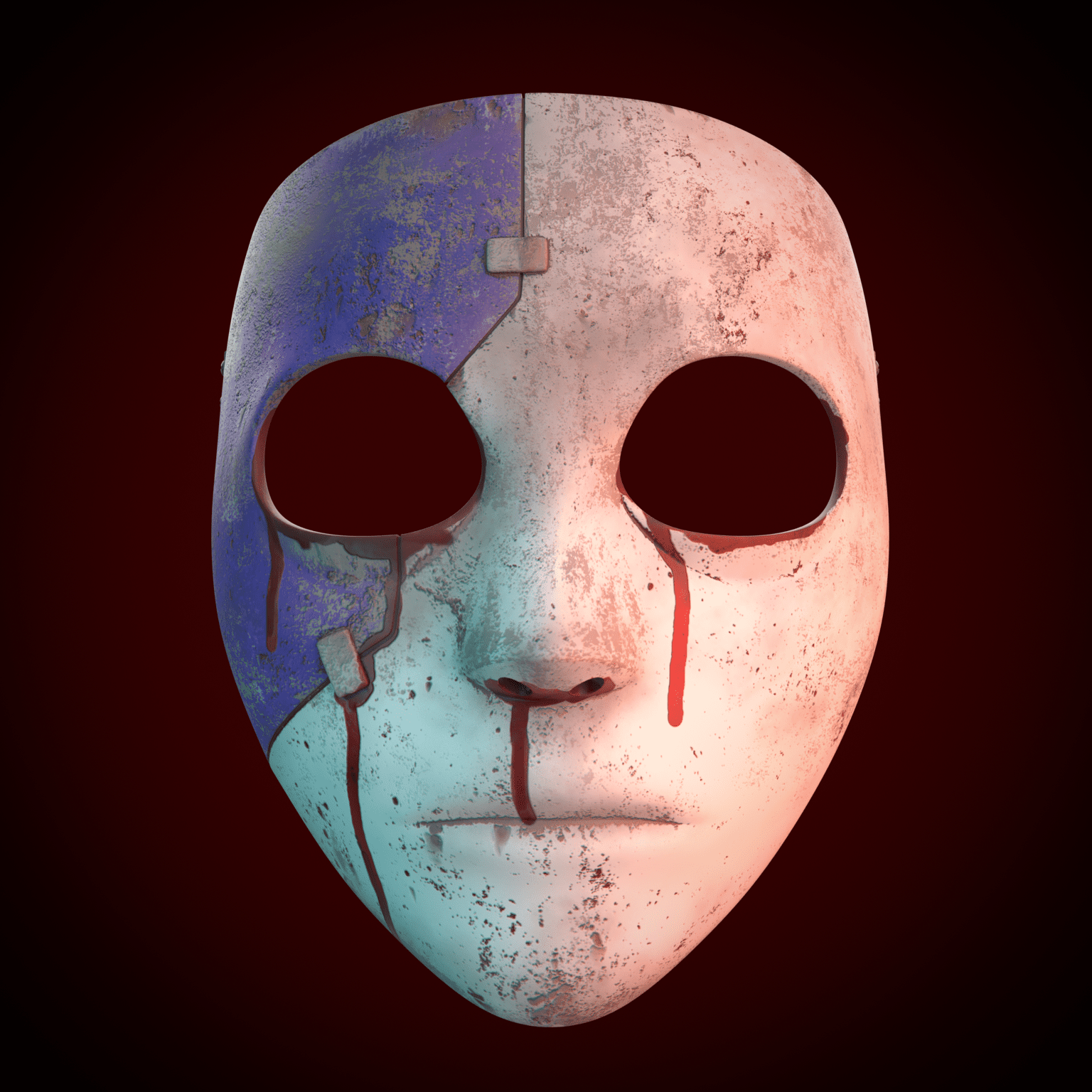 Sally Face Mask 3D Model STL file