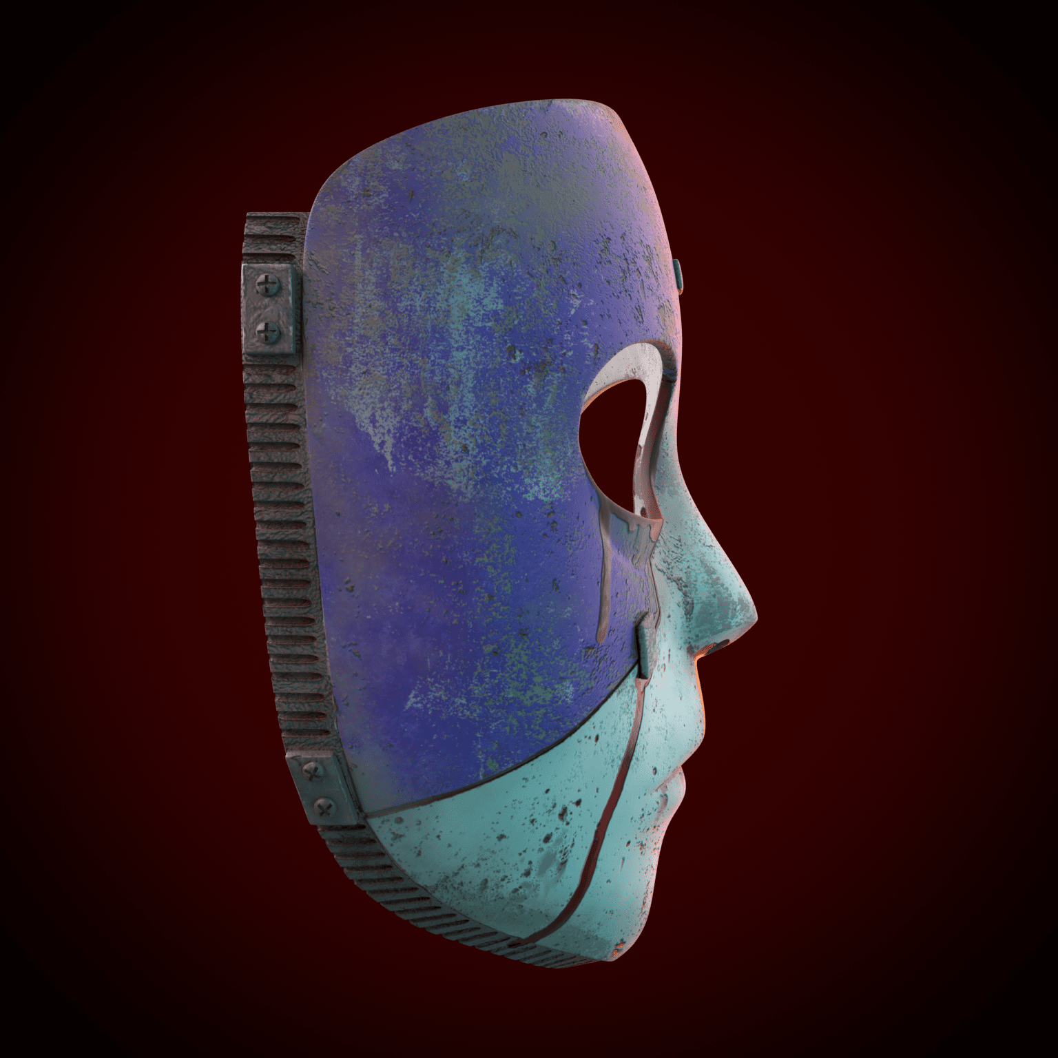 Sally Face Mask 3D Model STL file