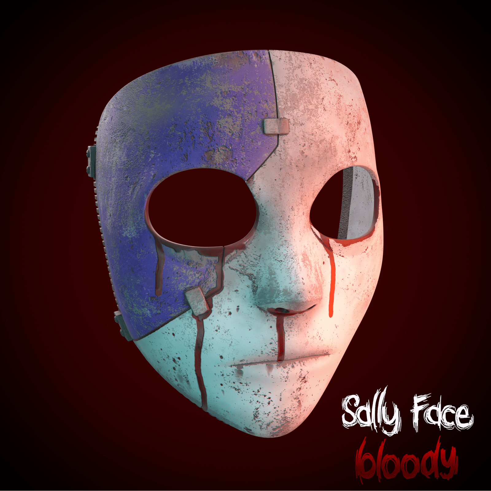 Sally Face Mask 3D Model STL file