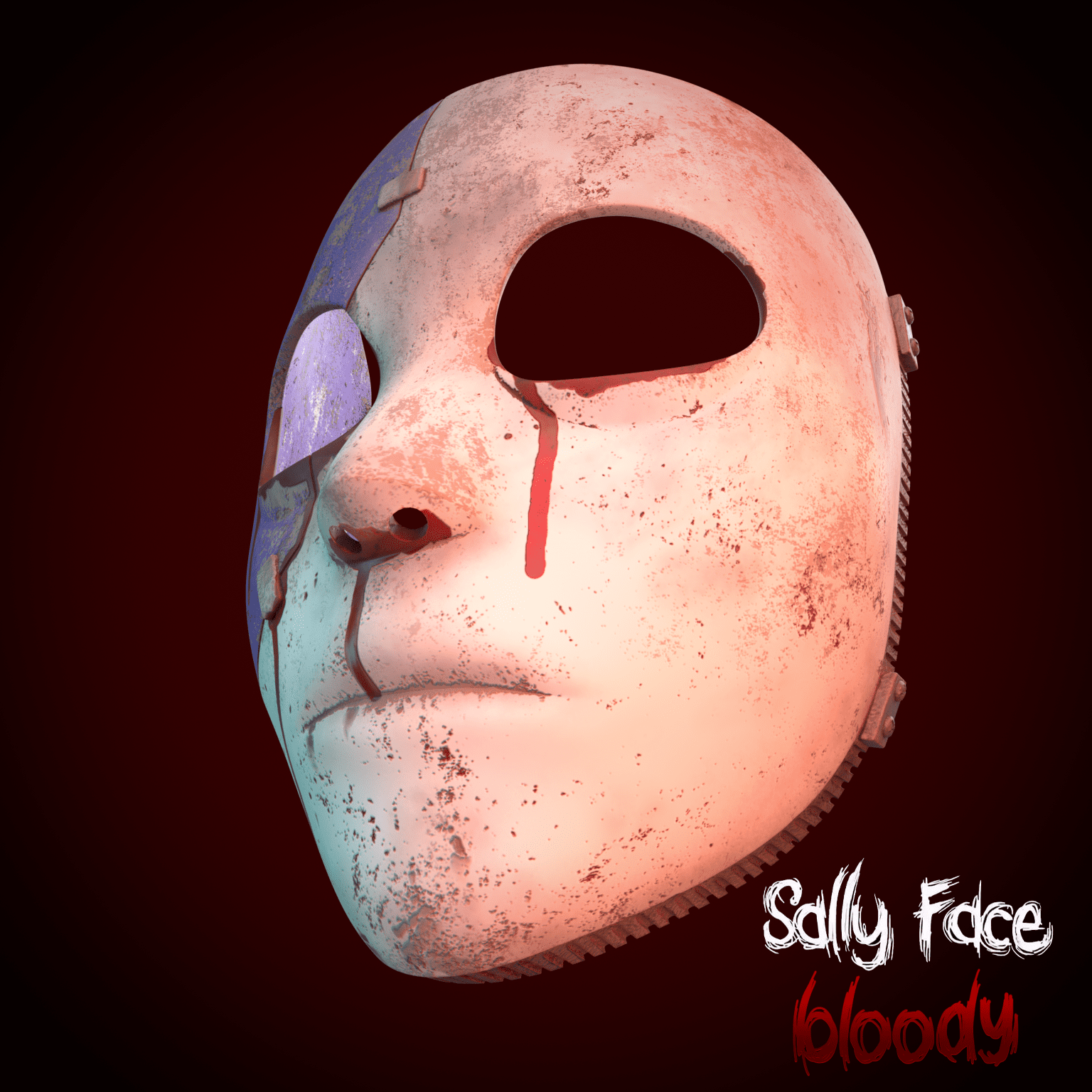 Sally Face Mask 3D Model STL file