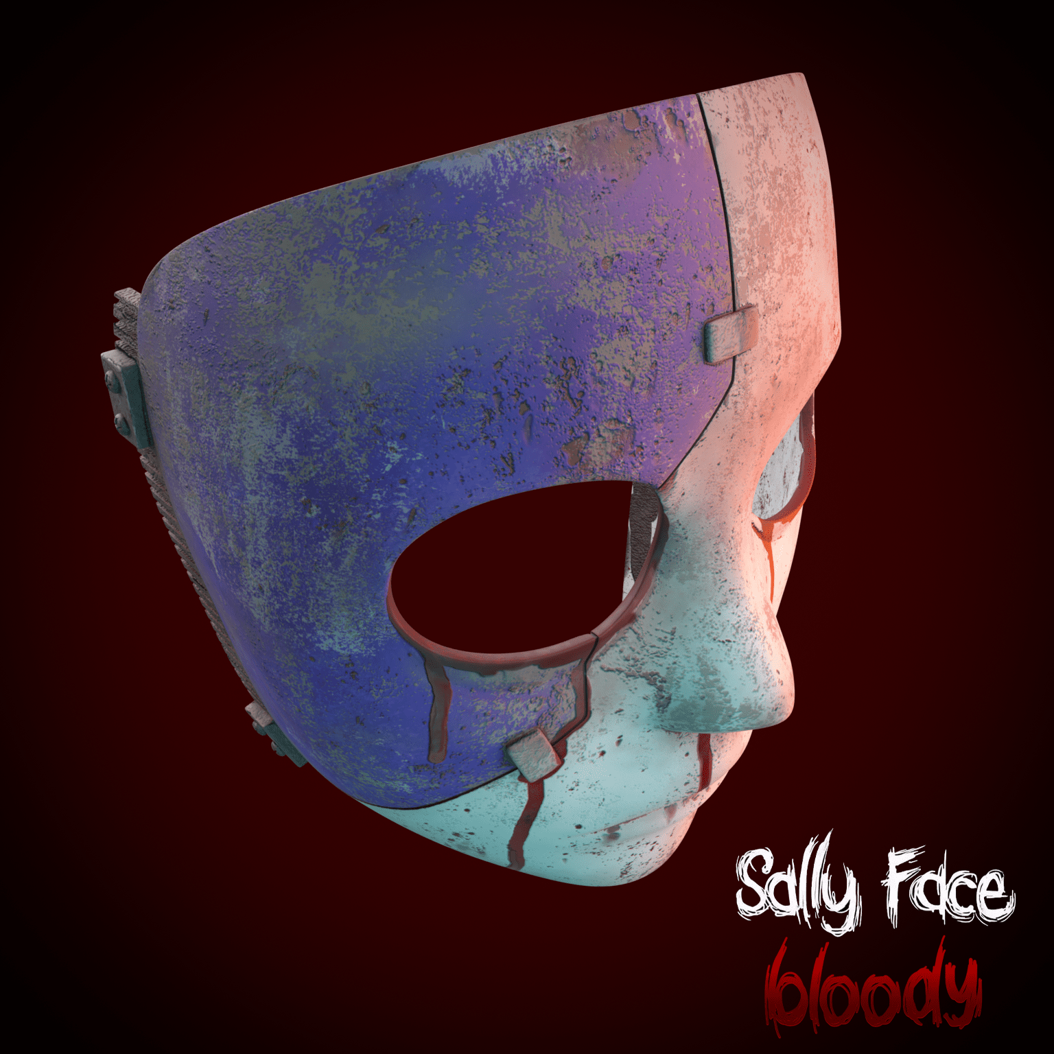 Sally Face Mask 3D Model STL file