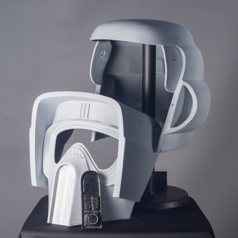 Scout Trooper Helmet Raw Kit 3D Print