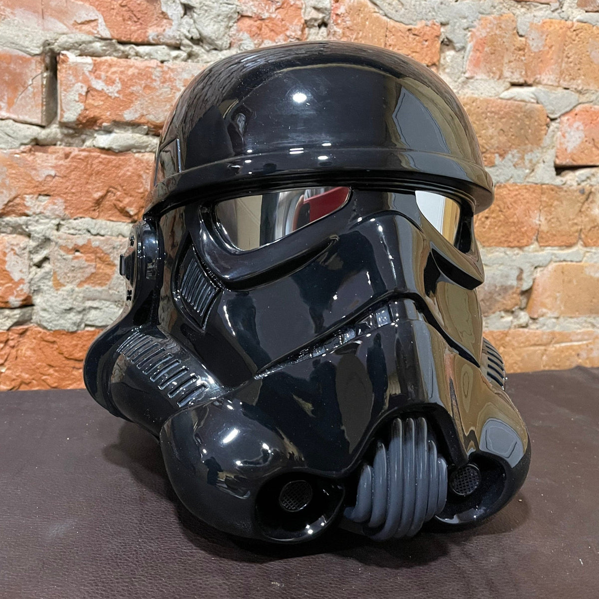 Black series shadow fashion trooper helmet