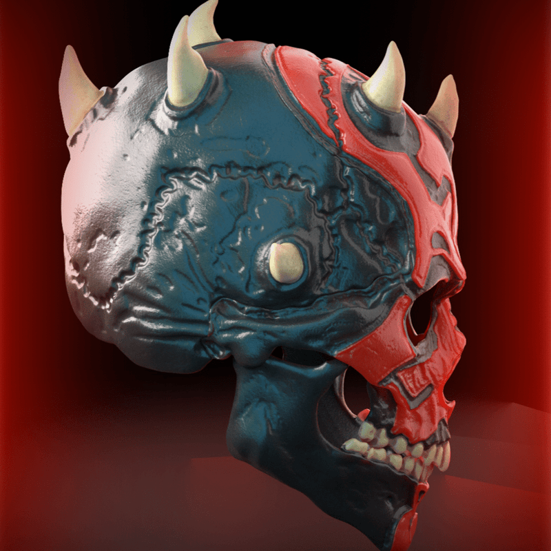 Darth Maul Mask 3D Model STL file