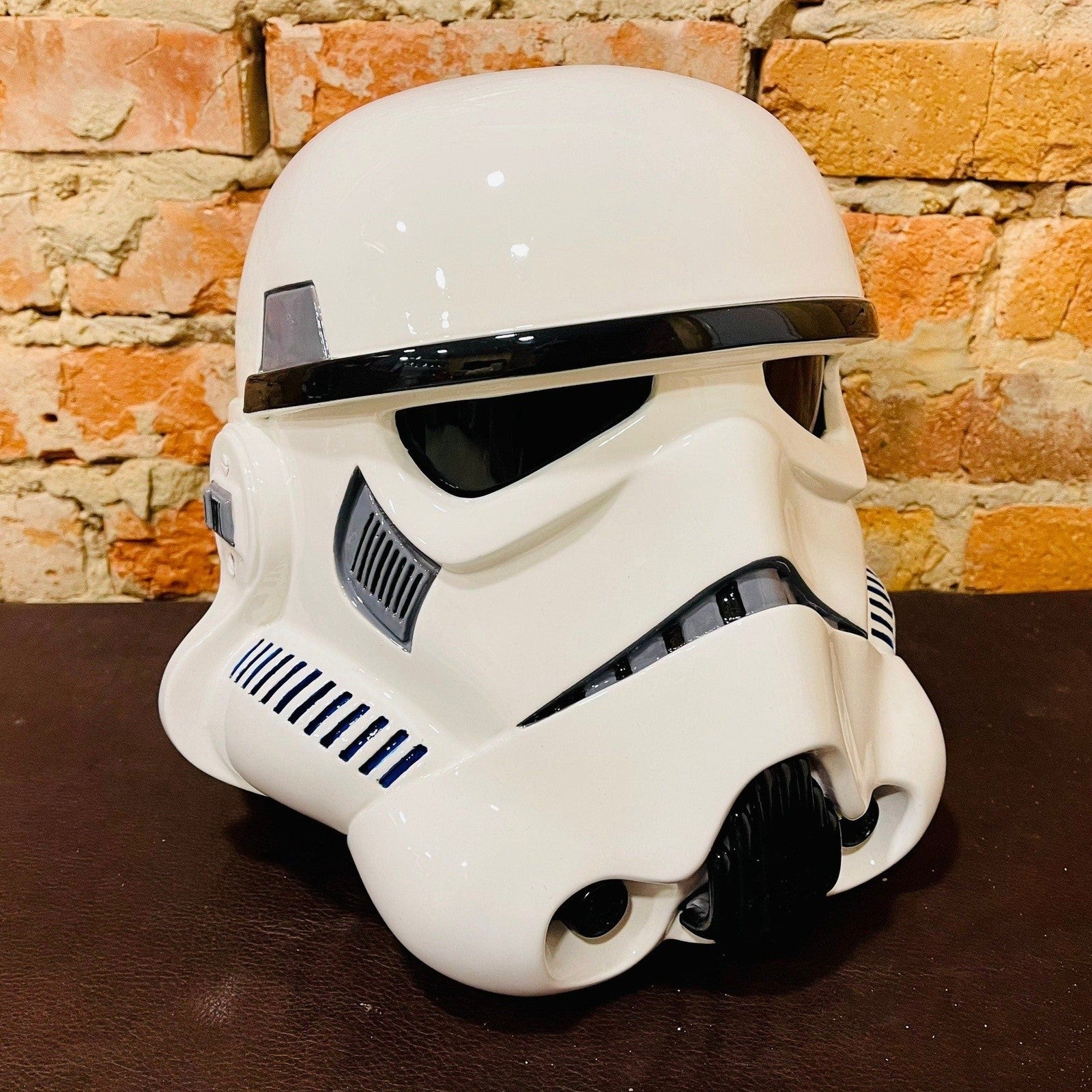 Stormtrooper Helmet Classic White, Chrome Silver, Red, Black, White&Red