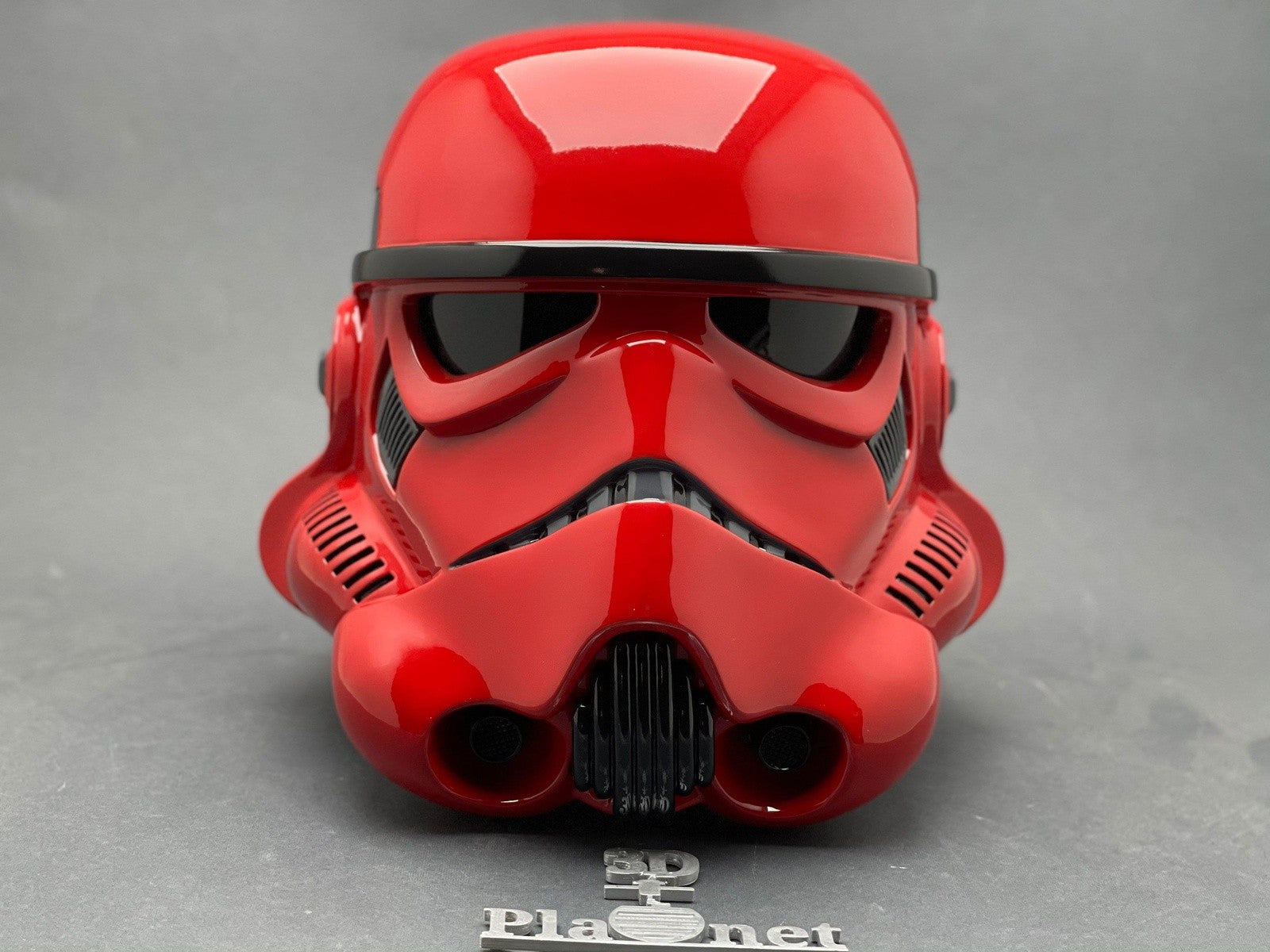 Stormtrooper Helmet Classic White, Chrome Silver, Red, Black, White&Red