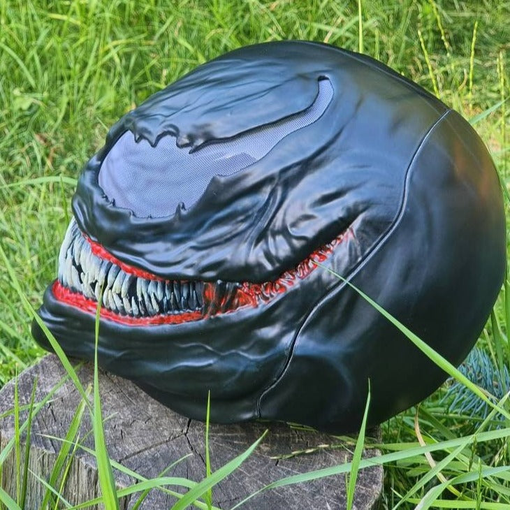 Venom Mask / Black Symbiote / Cosplay Helmet