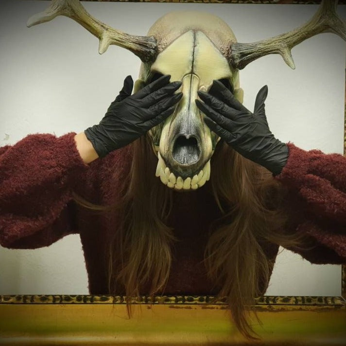 Deer Skull Wolf Mask / Wendigo Cosplay Mask