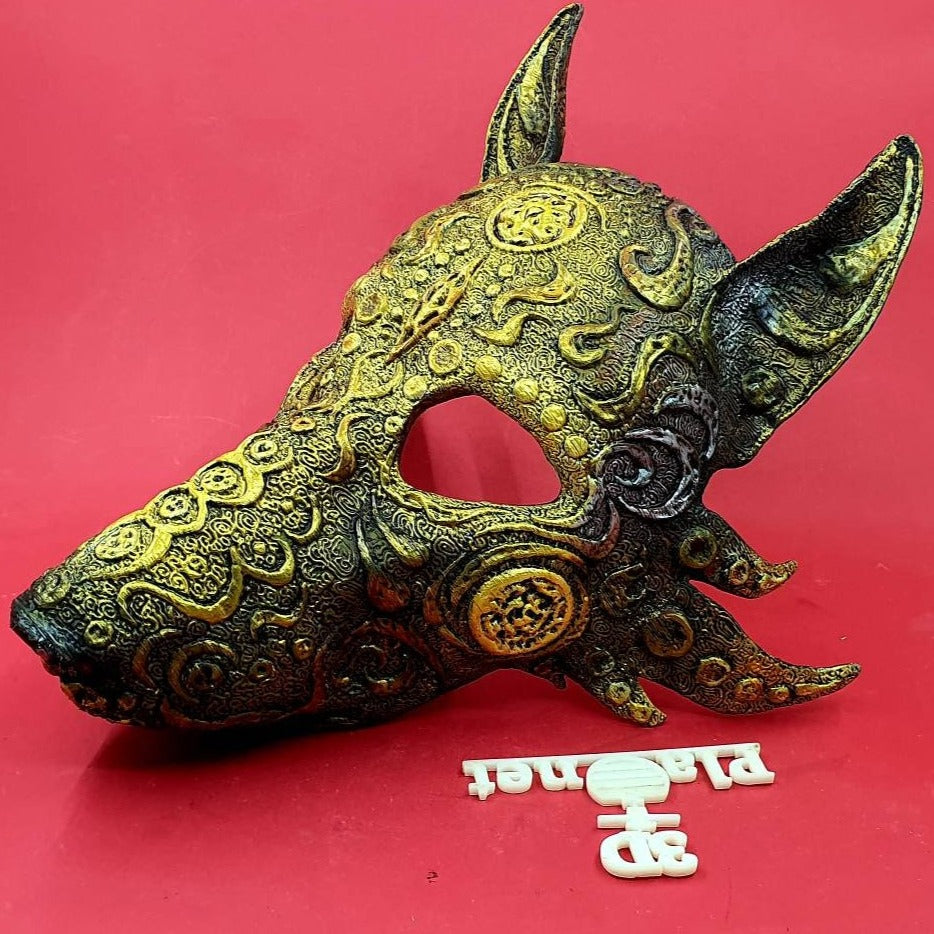 Wolf Carnival Mask