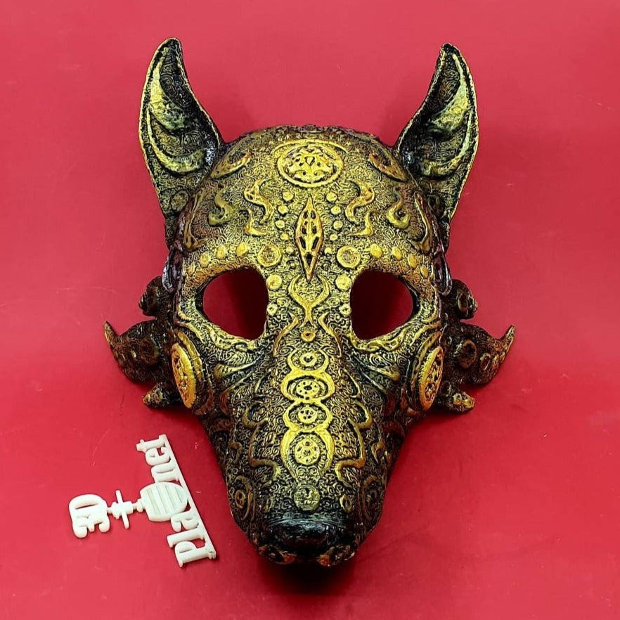 Wolf Carnival Mask