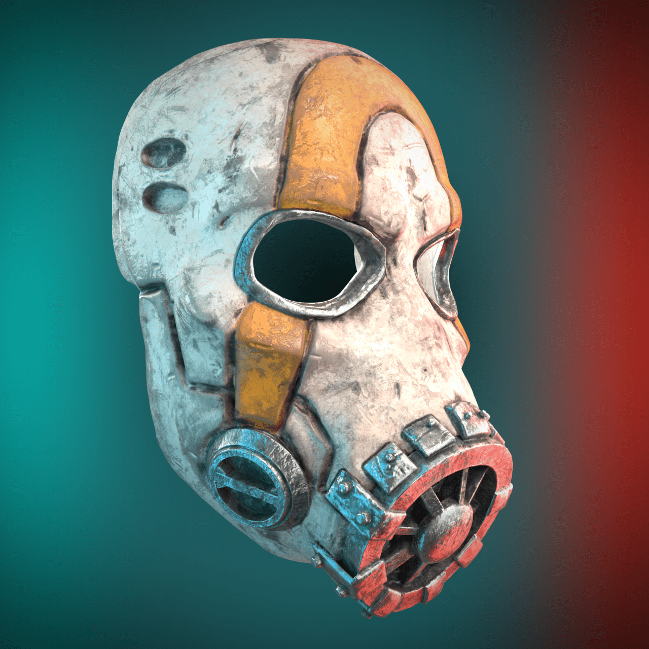 Borderlands 3 Mask 3D Model STL file