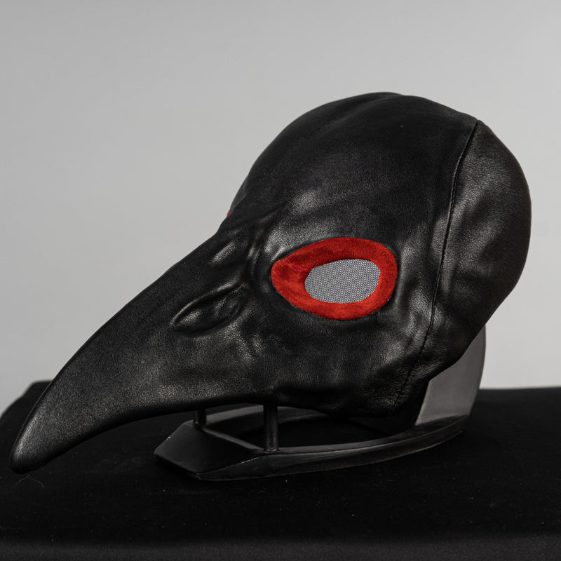 Crow Skull mask from Black Genuine Leather