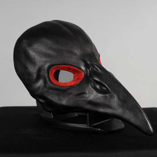 Crow Skull mask from Black Genuine Leather