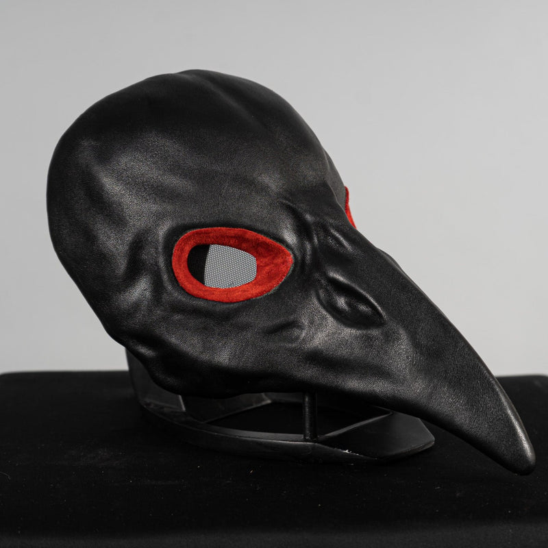 mask from Black Genuine Leather - 3d Planet