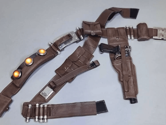 Mandalorian leather belt / Din Djarin cosplay