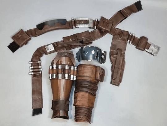 Mandalorian leather belt / Din Djarin cosplay