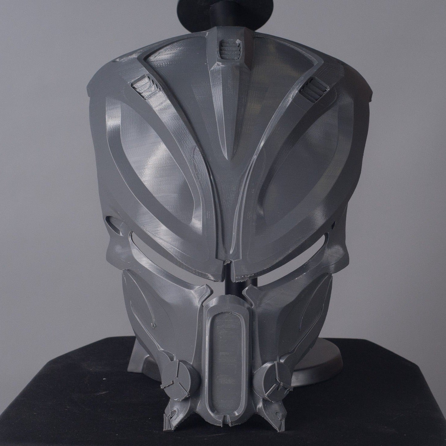 Predator Mask NO Dreadlocks Raw Kit 3D Print