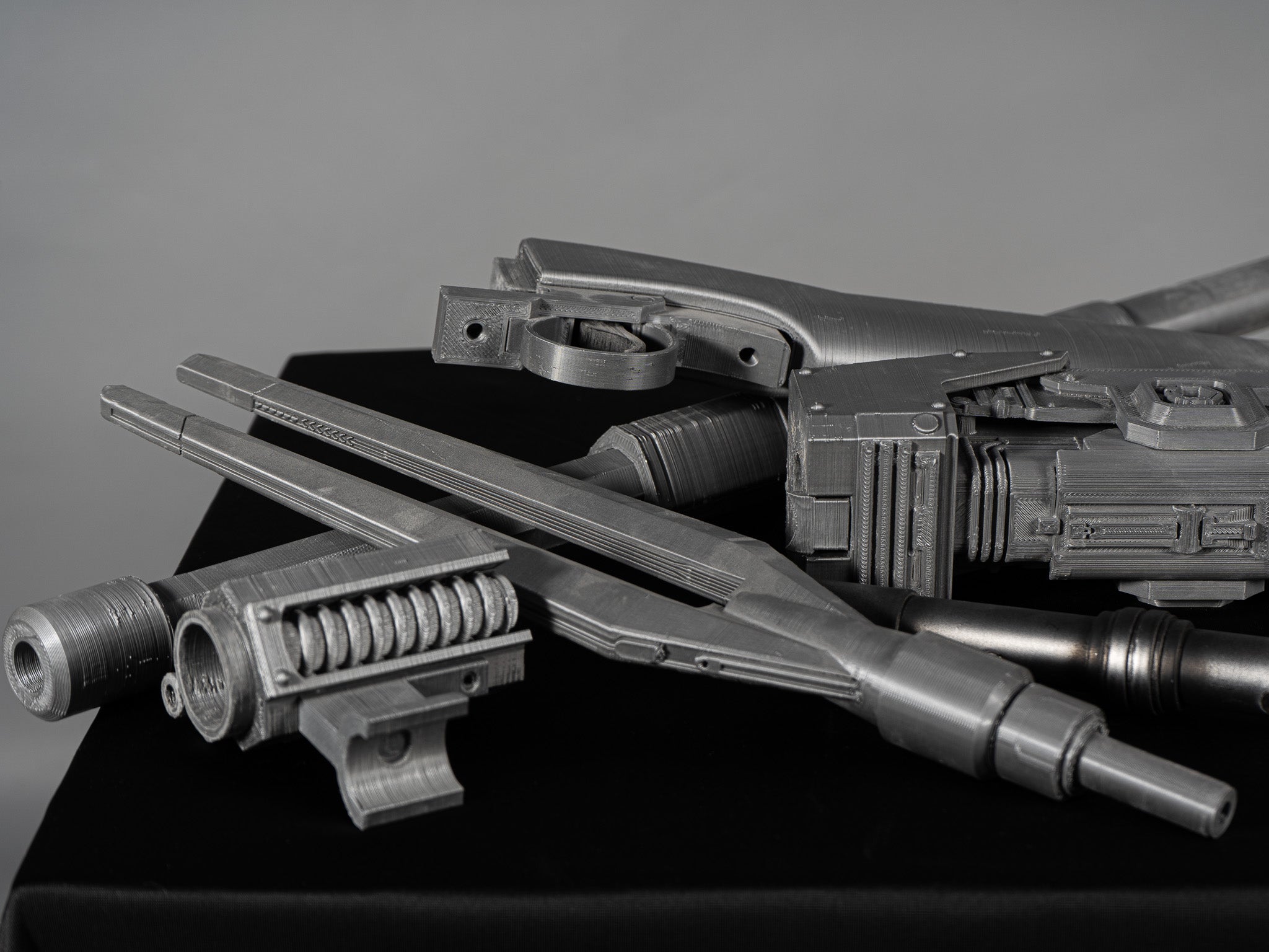 Mando Rifle Raw Kit 3D Print