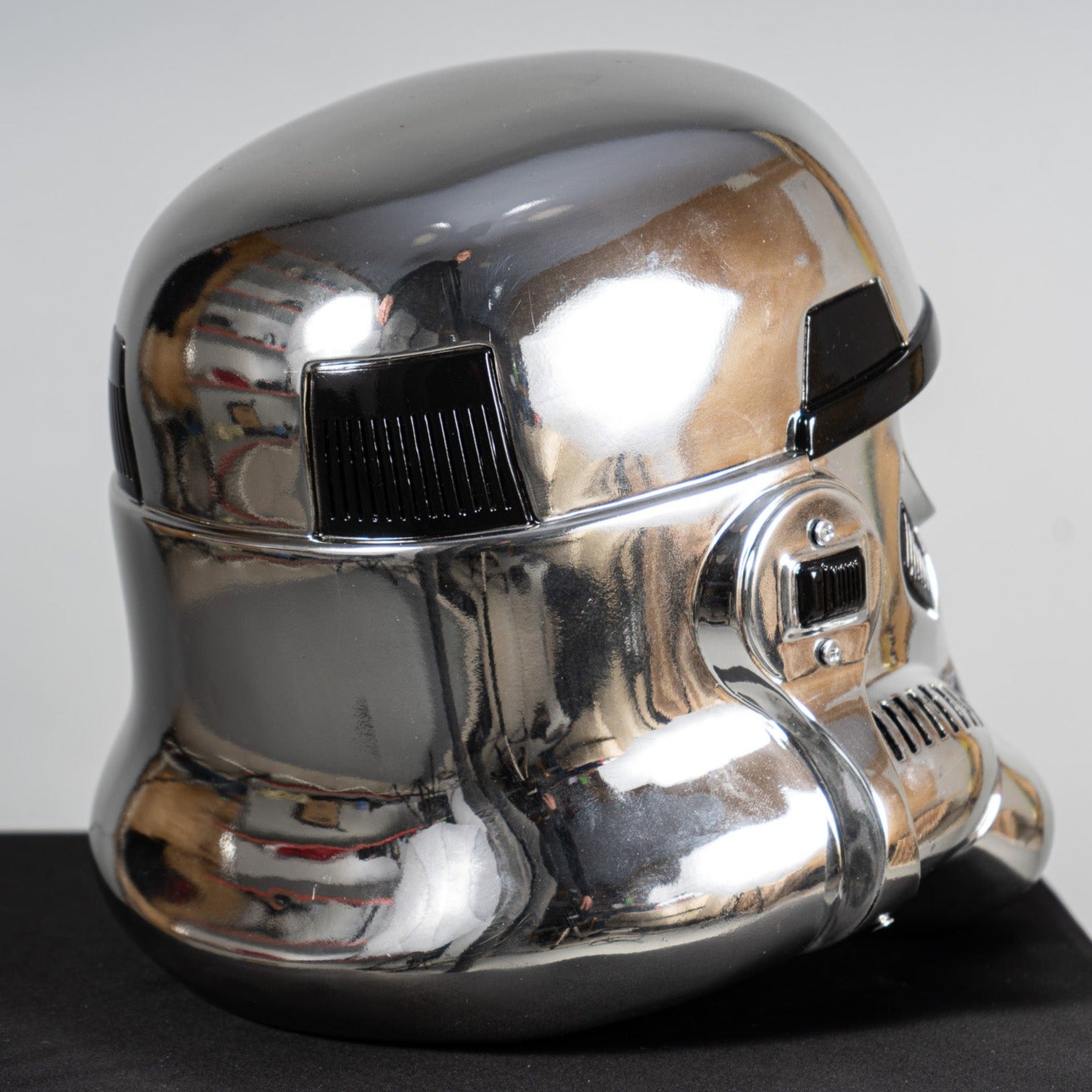 Stormtrooper Helmet Chrome Silver