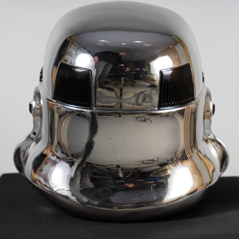 Stormtrooper Helmet Chrome Silver