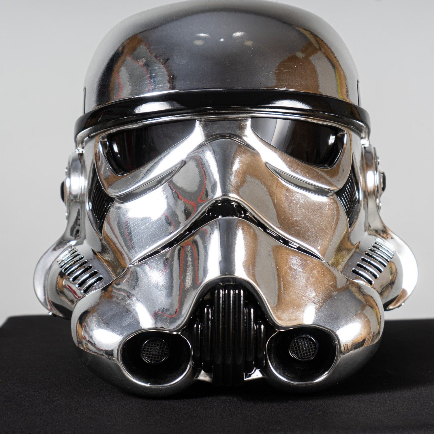 Stormtrooper Helmet Chrome Silver - 3d Planet Props