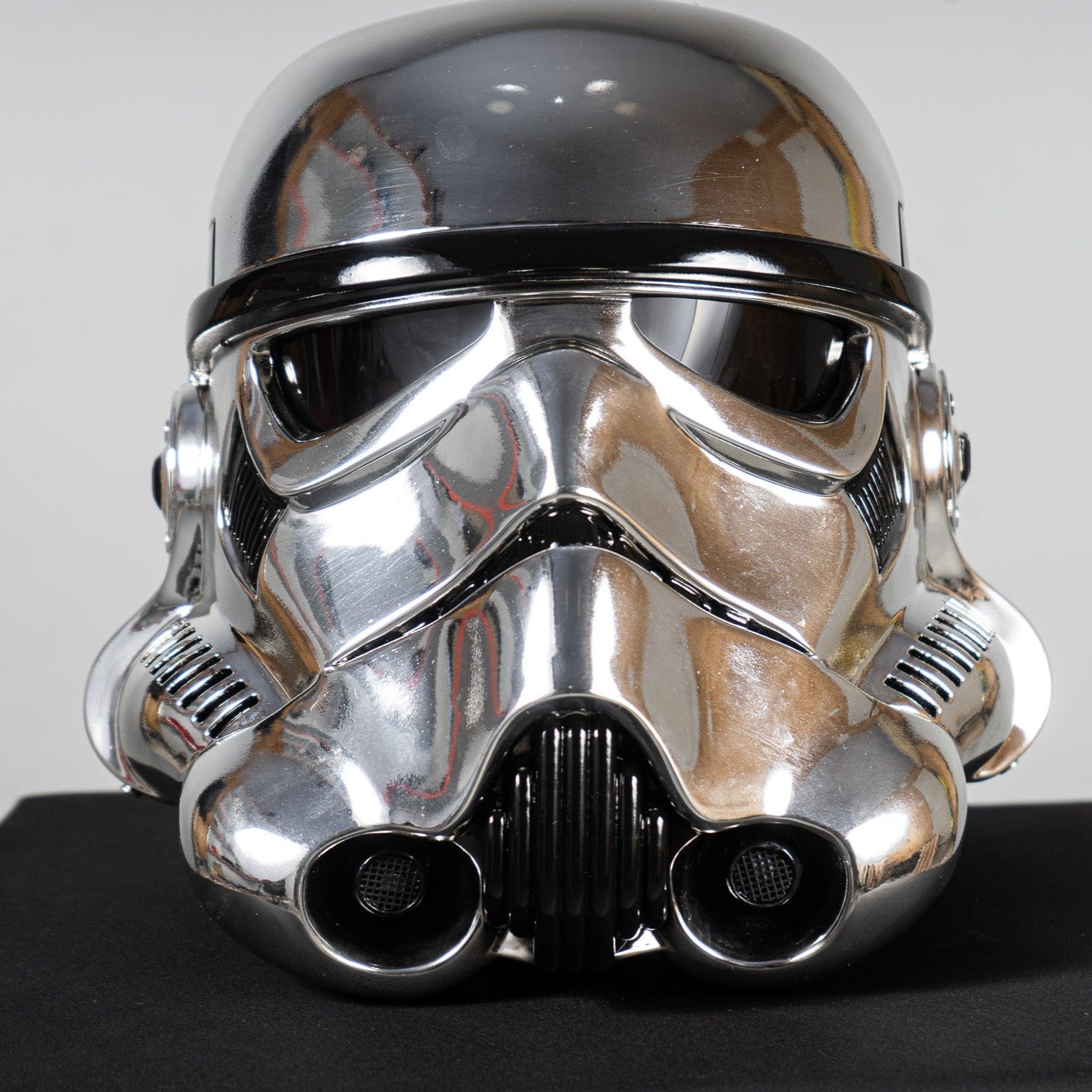 Stormtrooper Helmet Chrome Silver