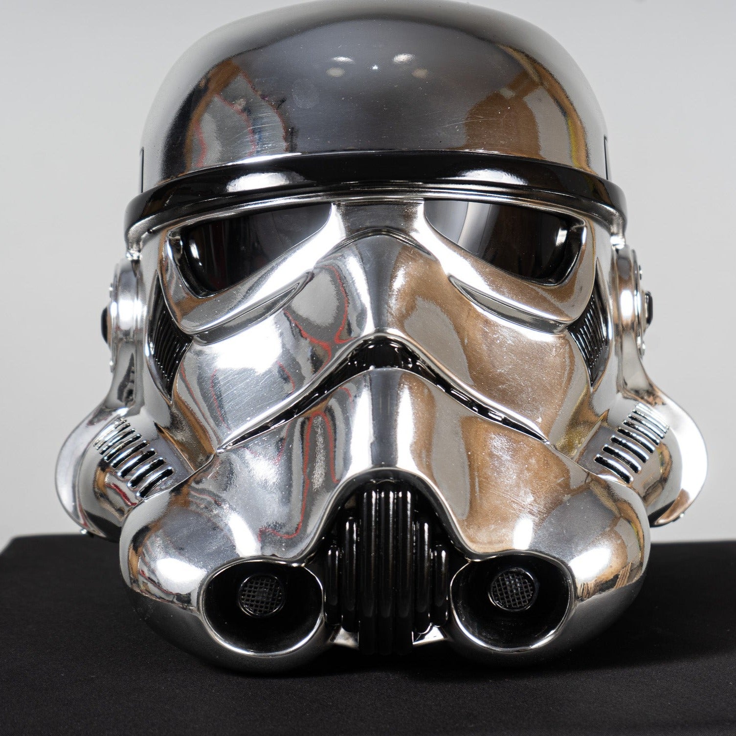 Stormtrooper Helmet Classic White, Chrome Silver, Red, Black, White&Red