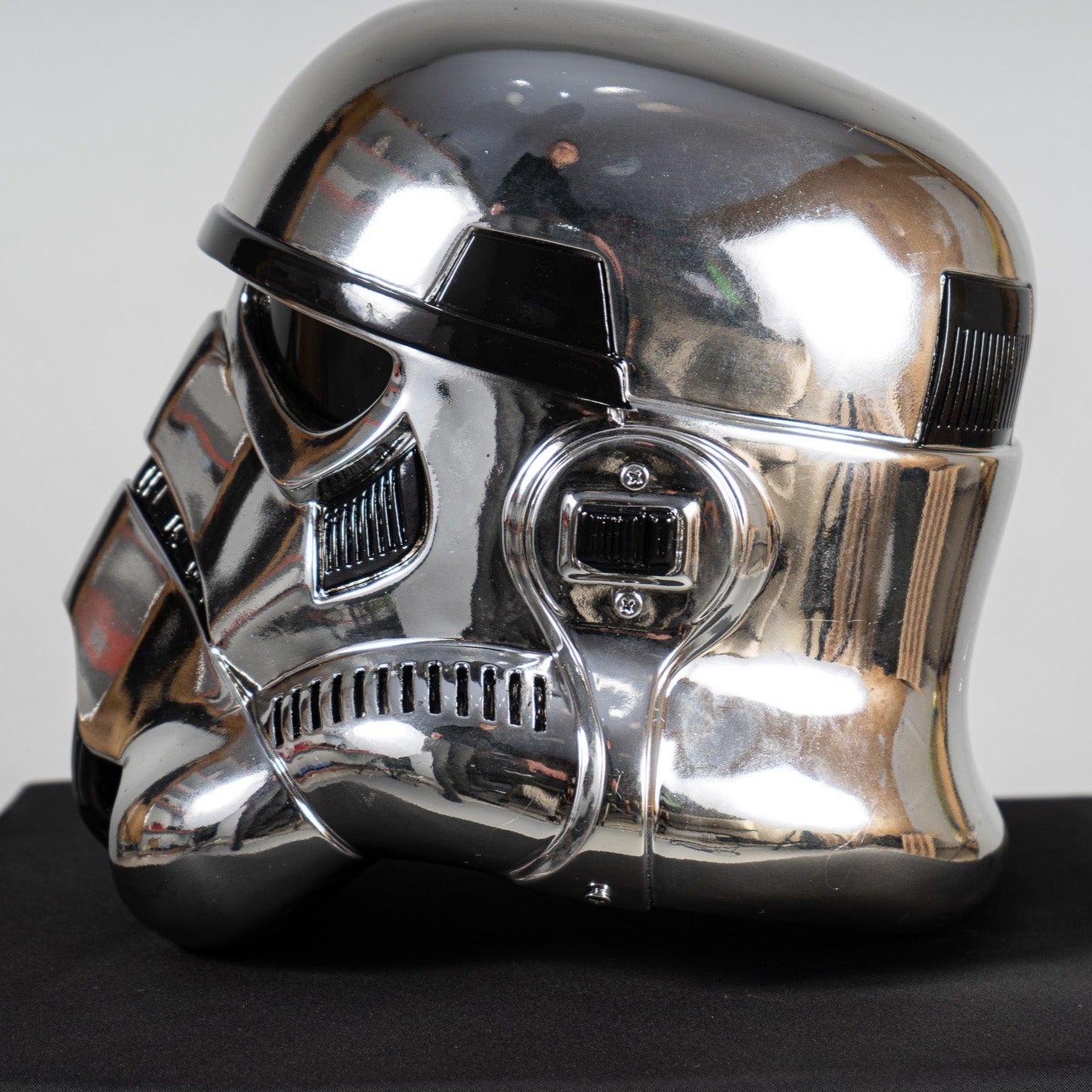 Stormtrooper Helmet Chrome Silver