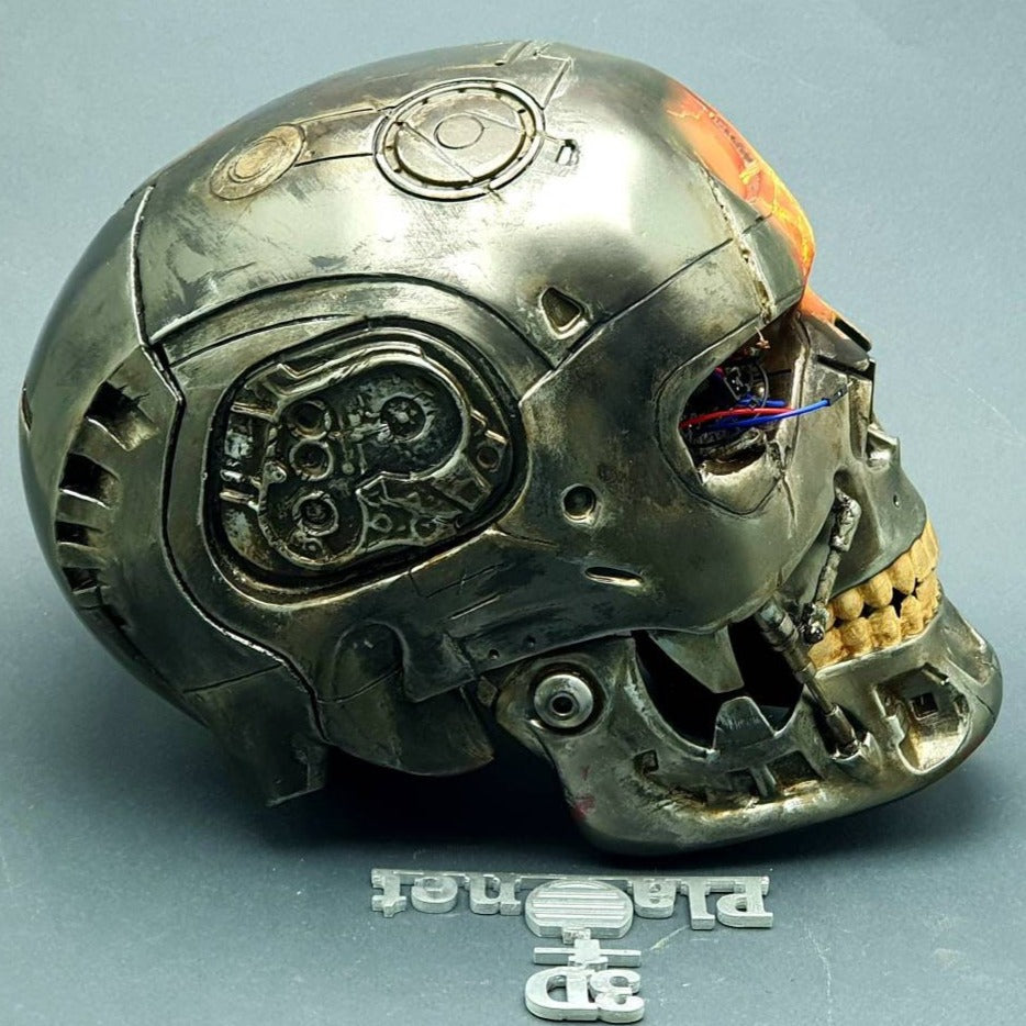 T-800 Terminator Skull Helmet